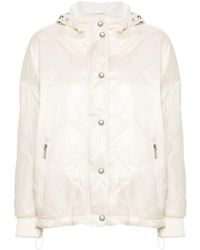 Eleventy - Hooded Padded Jacket - Lyst