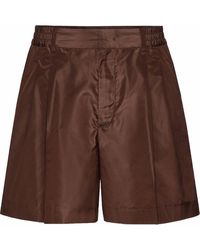 Valentino Garavani - Pressed-crease Tailored Shorts - Lyst