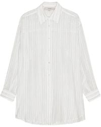 Remain - Striped Button-Down Shirt - Lyst