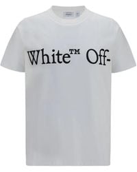 Off-White c/o Virgil Abloh - Bookish Scarf T-Shirt - Lyst