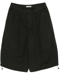 YMC - Short À Design Plissé - Lyst