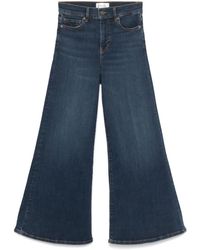 FRAME - Le Palazzo Crop ジーンズ - Lyst