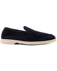 Doucal's - Reverse Suede Loafers - Lyst