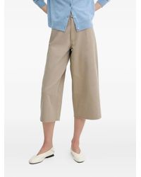 Samsøe & Samsøe - Cotton Cropped Trousers - Lyst