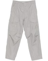 Stone Island - Mercerised Organic Cotton Ripstop Pants - Lyst
