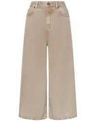 Pinko - Logo-Embroidered Jeans - Lyst