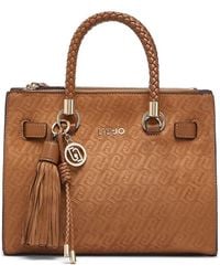 Liu Jo - Caramel-Colored Tote Bag - Lyst