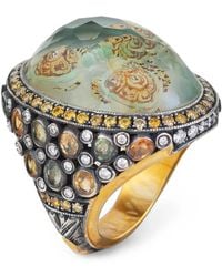 Sevan Bıçakçı - Sapphire And Diamond Turtle Ring - Lyst