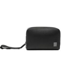 Calvin Klein - Logo-Plaque Pebbled Tote Bag - Lyst