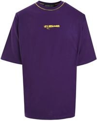 Les Benjamins - Graphic-Print T-Shirt - Lyst