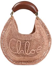 Chloé - Summer Banana Woven Tote Bag - Lyst
