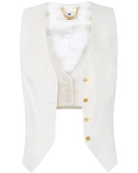 Elisabetta Franchi - Jackets - Lyst