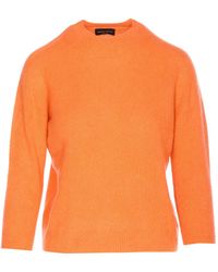 Roberto Collina - Crew-Neck Long-Sleeve Sweater - Lyst