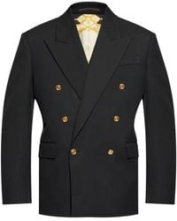 Versace - Wool Blazer - Lyst