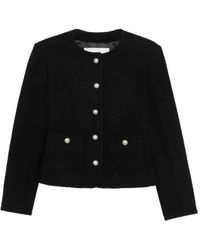 DUNST - Kraagloos Button-Up Jack - Lyst