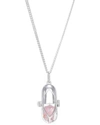 CAPSULE ELEVEN - Capsule Crystal Pendant Necklace - Lyst
