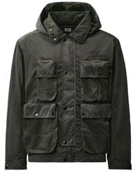 C.P. Company - Veste À Design Multi-Poches Et Détail Lentille Signature - Lyst