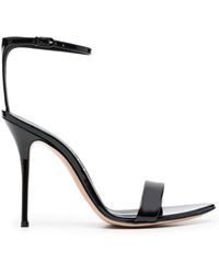 Casadei - Patent Leather Sandals - Lyst