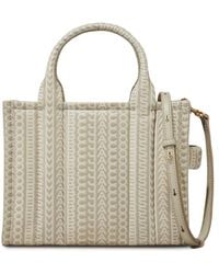 Marc Jacobs - The Monogram Leather Tote Kleine Shopper - Lyst