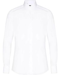 Dolce & Gabbana - Hemd Aus Popeline - Lyst