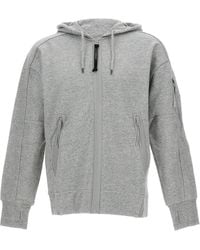 C.P. Company - Lens-Detail Zip-Up Hoodie - Lyst