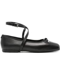 MICHAEL Michael Kors - Leather Ballet Flats - Lyst