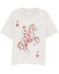 Melt - Horse-Print T-Shirt - Lyst