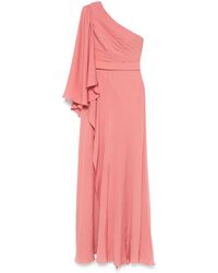 Elie Saab - ワンショルダー イブニングドレス - Lyst