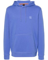 BOSS - Hoodie Met Logopatch - Lyst