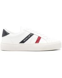Moncler - Monaco M Lace-Up Sneakers - Lyst
