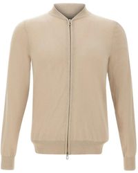 Diktat - Zip-Front Ribbed Cardigan - Lyst