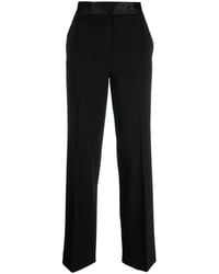 Antonelli - Asymmetric Front-Button Tailored Trousers - Lyst
