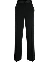 Antonelli - Asymmetric Front-Button Tailored Trousers - Lyst