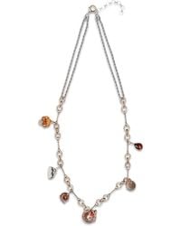 Weekend by Maxmara - Charm-Detail Chain Necklace - Lyst