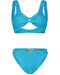 Paramidonna - Salma Bow Two Piece Swimsuit - Lyst