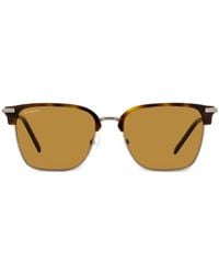 Ferragamo Eyewear - Tortoiseshell-Frame Sunglasses - Lyst