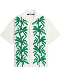 Jacquemus - La Chemise Jean 半袖コットンシャツ - Lyst