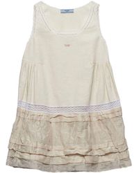 Prada - Zijden Mini-jurk - Lyst