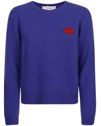 Giada Benincasa - Heartbeat Crew-Neck Sweater - Lyst