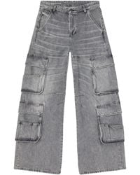 DIESEL - D-Sire 1996' Cargo Jeans - Lyst