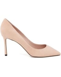 Jimmy Choo - 85Mm Romy Suede Pumps - Lyst