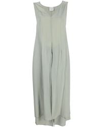 Alysi - Robe En Soie À Coupe Mi-Longue - Lyst