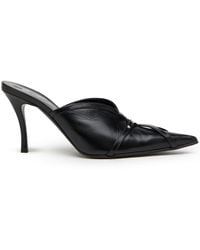 DIESEL - D-electra 85mm Leather Mules - Lyst