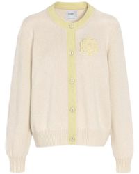 Barrie - B-Logo Cashmere Cardigan - Lyst