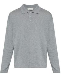 Lisa Yang - Button Long-Sleeve Polo Shirt - Lyst