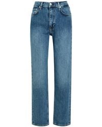 Rag & Bone - Harlow Straight-Leg Jeans - Lyst