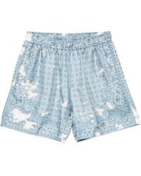 Amiri - Bleach Bandana Short - Lyst