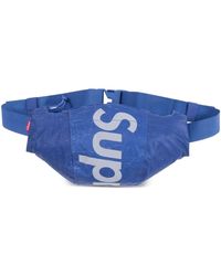 Hüfttaschen und Bauchtaschen Damen Taschen Gürteltaschen Supreme Reflektierende Gürteltasche in Blau 