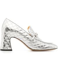 Madison Maison - 70Mm Quilted Leather Pumps - Lyst