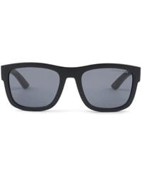 Prada - Linea Rossa Active Square-Frame Sunglasses - Lyst